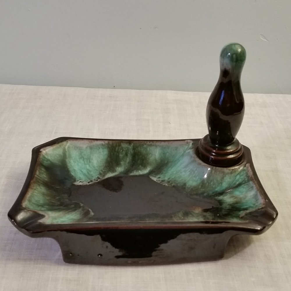 Vintage Japan A Mafco Prod. Ceramic Ashtray A Mafco Prod. Ceramic